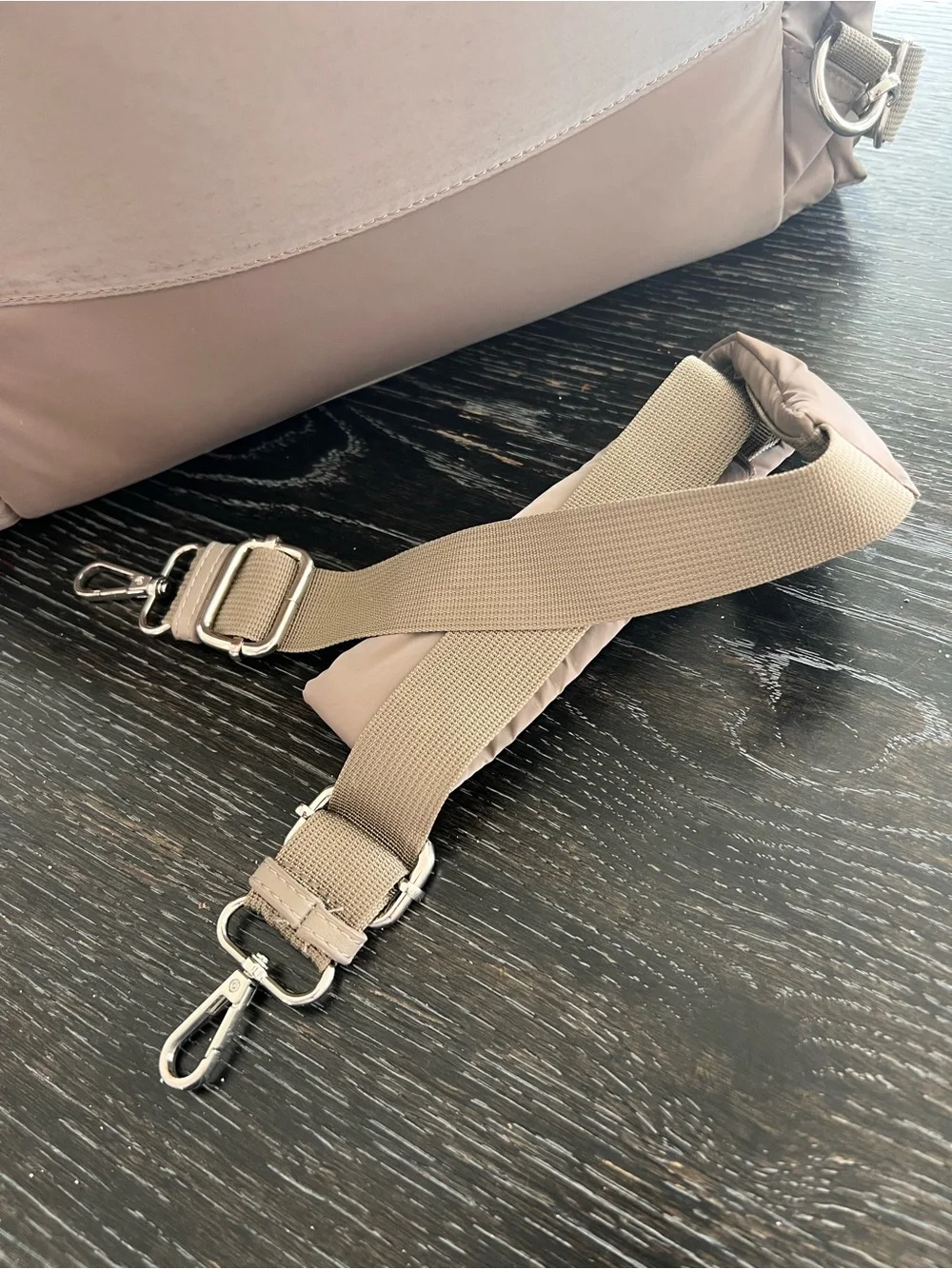 Staya Cloud Diaper Bag Backpack - Taupe